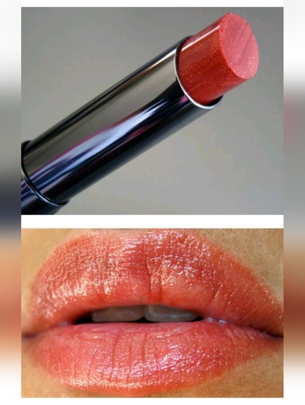 New Retired Perscriptives Lip Shine Estee Lauder Strawberry Twist 03 Rose Makeup